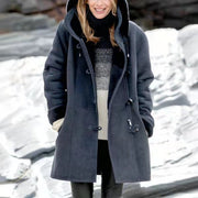 Women's Mid-length Windbreaker Coat | Outerwear