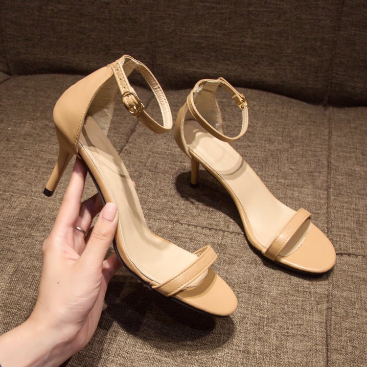 Women's Strap Stiletto Heels | Premium Fabric Dress Pumps