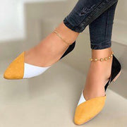Women's Retro Platform Lace-Up Casual Shoes | Pointed Toe Flat