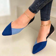 Women's Retro Platform Lace-Up Casual Shoes | Pointed Toe Flat