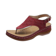 Women's Wedge Heel Flip Flop Sandals