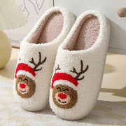 Women's Christmas Santa Claus Slippers | Cotton Winter House Shoes