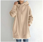Women's Loose Hooded Coat | Street Style Jacket