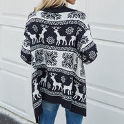 Women's Fawn Print Knit Cardigan – Casual