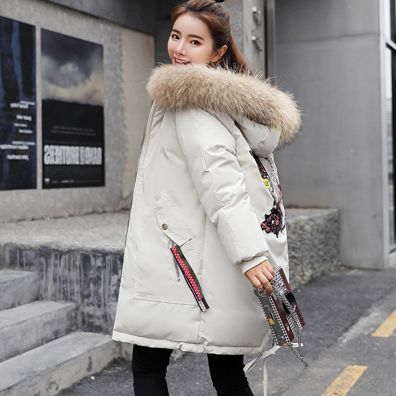 Women's Winter Puffer Coat | Plus Size Hooded Down Jacket