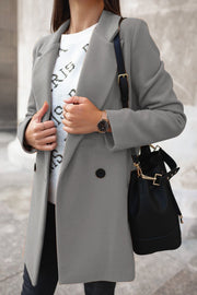 Women's Classic Woolen Coat | Winter Outerwear
