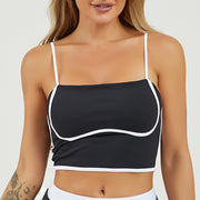 Women's Sports Suit – Fitness Two-Piece Culotte Set