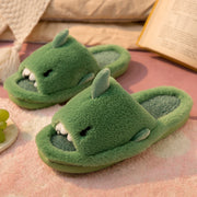 Women's Shark Slippers | Fluffy Winter House Shoes