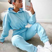 Women's 2-Piece Jogging Suit | Long Sleeve Hoodie & Sweatpants