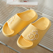 Women's Cute Cat Slippers | Thick Platform Non-Slip Slides