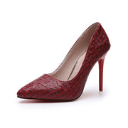 Women's Fashion Pointed Stiletto Heels | Shallow Mouth Dress Pumps