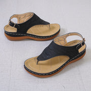 Women's Wedge Heel Flip Flop Sandals