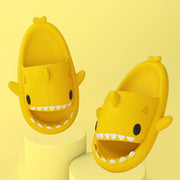 Women's Cartoon Shark Slippers | Cute Soft Indoor Outdoor Slides