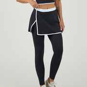 Women's Sports Suit – Fitness Two-Piece Culotte Set