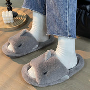 Women's Shark Slippers | Fluffy Winter House Shoes