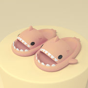 Women's Cartoon Shark Slippers | Cute Soft Indoor Outdoor Slides