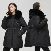 Thickened Down Cotton Coat | Women's Loose Warm Winter Jacket