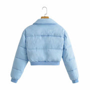 Women's Loose Leisure Polyester Jacket | Warm Casual Outwear
