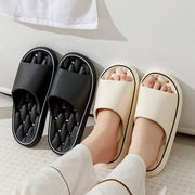 Unisex EVA Non-Slip Bathroom Slippers | Thick Sole Waterproof Slides