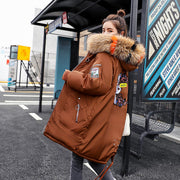 Women's Winter Puffer Coat | Plus Size Hooded Down Jacket