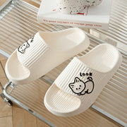 Women's Cute Cat Slippers | Thick Platform Non-Slip Slides