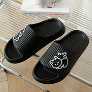 Women's Cute Cat Slippers | Thick Platform Non-Slip Slides