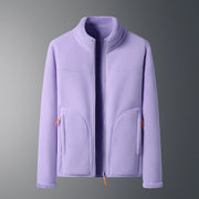 Women's Double-Sided Polar Fleece Jacket | Women Style Warm Top