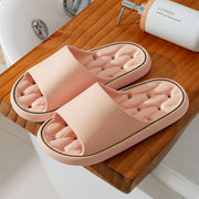 Unisex EVA Non-Slip Bathroom Slippers | Thick Sole Waterproof Slides