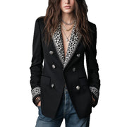 Women's Double-Breasted Casual Blazer | Autumn Winter Coat