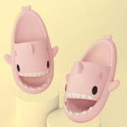 Women's Cartoon Shark Slippers | Cute Soft Indoor Outdoor Slides