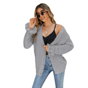 Women's Faux Mink Fur Cardigan Sweater Coat – Casual