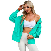 Women's Solid Color Long Sleeve Coat