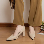 Women's Versatile Pointed High Heel Pumps | Classic Dress Shoes