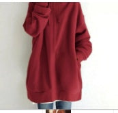 Women's Loose Hooded Coat | Street Style Jacket