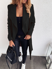 Women's Puffer Outerwear Coat | Woolen Winter Jacket