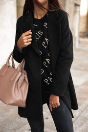 Women's Classic Woolen Coat | Winter Outerwear