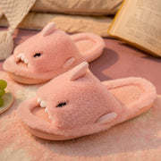 Women's Shark Slippers | Fluffy Winter House Shoes