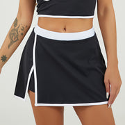 Women's Sports Suit – Fitness Two-Piece Culotte Set