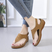 Women's Wedge Heel Flip Flop Sandals