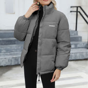 Women's Windproof Down Cotton Winter Coat | Thickened Loose Jacket