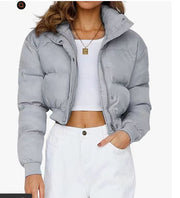 Women's Loose Leisure Polyester Jacket | Warm Casual Outwear