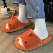 Women's Shark Slippers | Fluffy Winter House Shoes