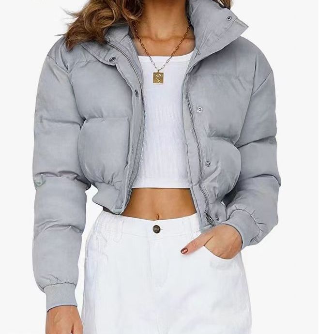 Women's Loose Leisure Polyester Jacket | Warm Casual Outwear