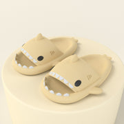 Women's Cartoon Shark Slippers | Cute Soft Indoor Outdoor Slides