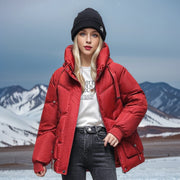 Women's Loose Down Cotton Jacket | Thick Winter Coat