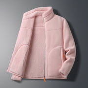 Women's Double-Sided Polar Fleece Jacket | Women Style Warm Top