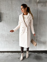 Women's Fashion Casual Woolen Coat | Winter Outerwear