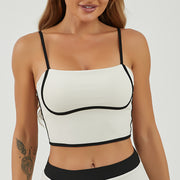 Women's Sports Suit – Fitness Two-Piece Culotte Set