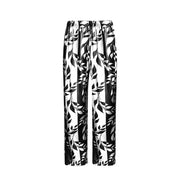 Women's 3-Piece Leaf Print Lounge Set | Cardigan, Tank Top & Wide-Leg Pants