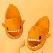 Women's Cartoon Shark Slippers | Cute Soft Indoor Outdoor Slides